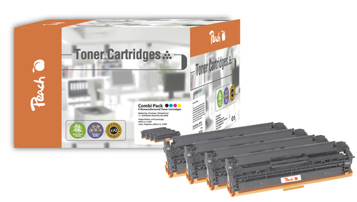 Peach 110851 toner cartridge 4 pc(s) Black, Cyan, Magenta, Yellow