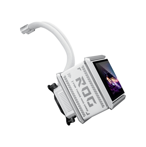 Asus Rog Ryuo IV Slc 360 Argb Aio Liquid CPU Cooler with 6.67" Curved Amoled Display - White - image 8