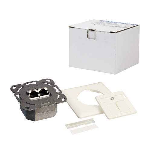 LogiLink NP0023 2x RJ-45 wandcontactdoos, afbeelding 7