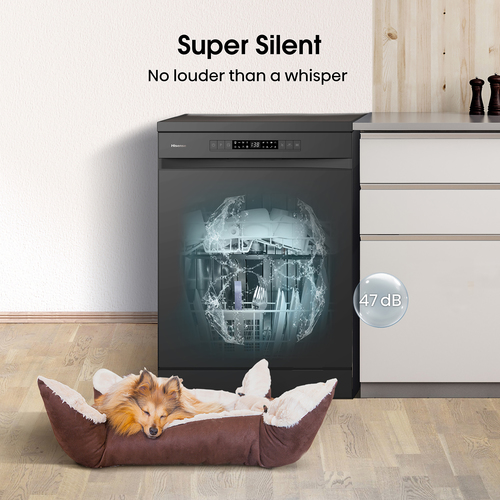 Hisense HS622E90BUK Full-size Dishwasher - Black - image 6
