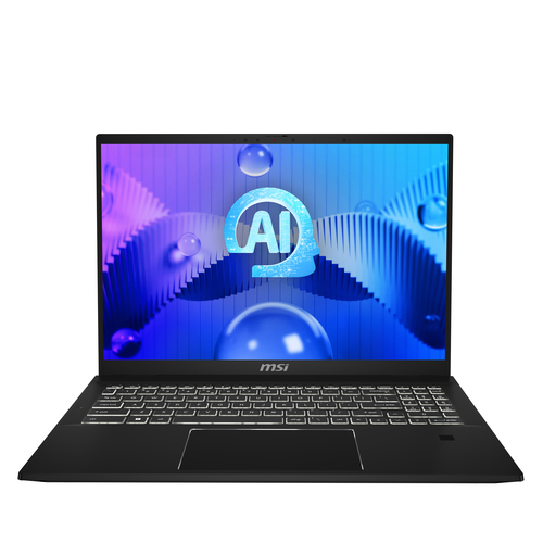 MSI Summit E16 AI Evo A1MTG 019US Intel Core Ultra 5 125H Гибрид (2-в-1) 40,6 cm (16") Сенсорный экран Quad HD+ 16 GB LPDDR5-SDRAM 512 GB Твердотельный накопитель (SSD) Wi-Fi 7 (802.11be) Windows 11 Home Черный