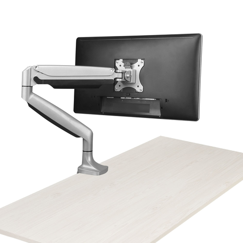 StarTech.com Desk Mount Monitor Arm, Heavy Duty Ergonomic VESA Monitor Arm, Single Display up to 9kg, Full Motion, Height Adjustable, Articulating, Aluminum, C-Clamp/Grommet, Silver - Small Footprint Design Monteringssæt LCD display 12-34 – billede 7
