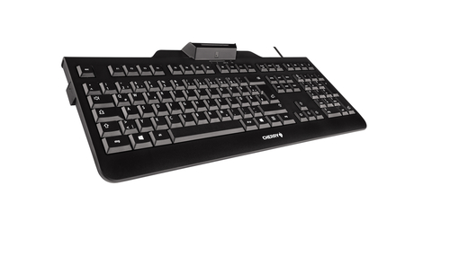 Cherry KC 1000SC Smartcard Keyboard Black - JK-A0100GB-2 - image 2