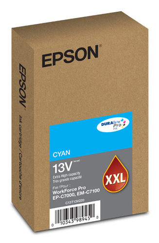 Epson C13T13V220 ink cartridge 1 pc(s) Original Extra (Super) High Yield Cyan
