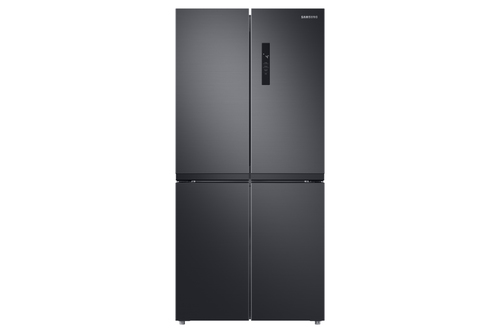 Samsung RF48A400EB4 side-by-side refrigerator Freestanding – image 1
