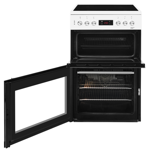 Beko KDC653W 60cm Double Oven Electric Cooker – image 2