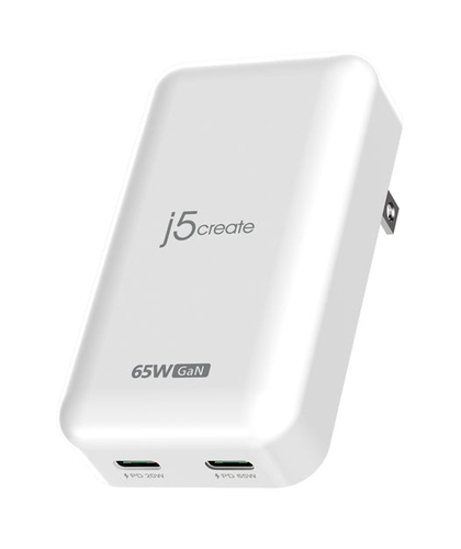 j5create JUP2465 mobile device charger Universal White AC Fast charging Indoor