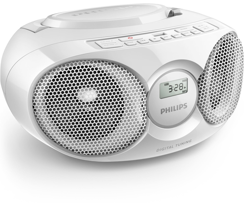 Philips AZ318W/12 CD player White Portable CD player