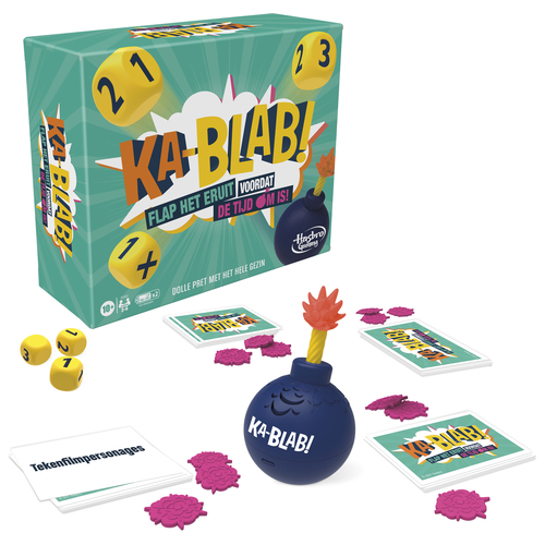 Hasbro Gaming F2562104 настольная игра KA-BLAB! Карточная игра Вечеринка