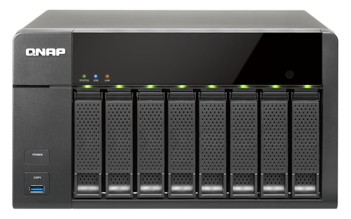QNAP TS-851 NAS ir duomenų saugojimo serveris Tower Intel Celeron, 1 GB
