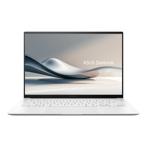 ASUS Zenbook S14 UX5406SA-PZ169W Copilot+ PC Intel Core Ultra 7 258V Ноутбук 35,6 cm (14") Сенсорный экран 3K 32 GB LPDDR5x-SDRAM 1 TB Твердотельный накопитель (SSD) Wi-Fi 7 (802.11be) Windows 11 Home Белый