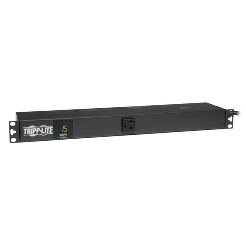 PDU TRIPP-LITE MODELO PDUMH15 MEDIDOR DIGITAL MONOFSICO DE 14KW //13 NEMA L5-15R //120 V//CLAVIJA L5-15P CABLE 457 M 15PIES //15 AMPERIOS // MONTAJE EN RACK DE 1U GARANTIA LIMITADA A 2 AOS PDUMH15 - PDUMH15