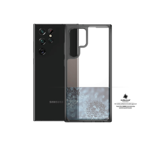 PanzerGlass ® HardCase Samsung Galaxy S22 Ultra 5G - Smokey Black чехол для мобильного телефона Крышка Черный