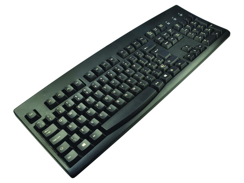 2-Power KEY1001BE klaviatuur Kontor USB Belglane Must
