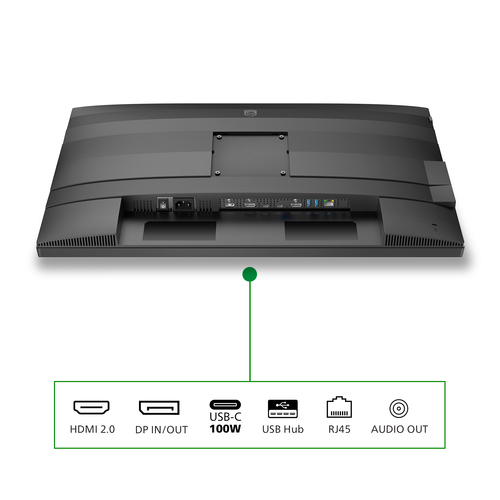 Philips Eco-Friendly Monitor with LowBlue Mode, Flicker-Free, Ips Technology & Built-in USB-C Docking Station - 85% Pcr & Ocean-Bound Plastics - image 6
