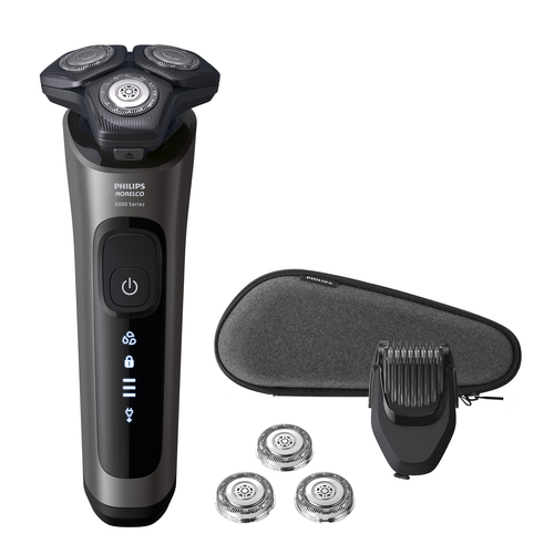 Philips S6600/90 men's shaver Rotation shaver Trimmer Black, Graphite – image 1