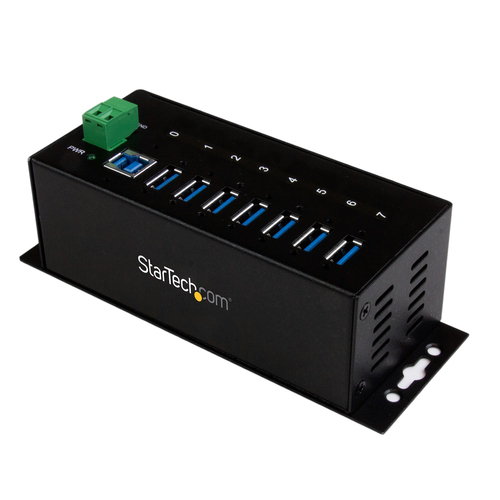 STARTECH 7 Port rugged mountable industr