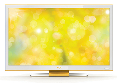 TCL L28E4383 71.1 cm (28") HD 300 cd/m² White, Yellow 12 W