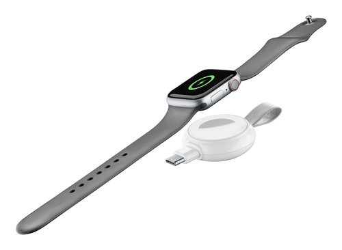 Cellularline 8018080392276 Универсальная, Умные часы Белый USB Беспроводная зарядка Для помещений