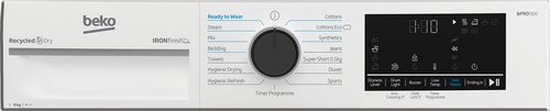 Beko B5T49231IW 9kg Heat Pump Tumble Dryer with IronFinishTM Technology – image 6