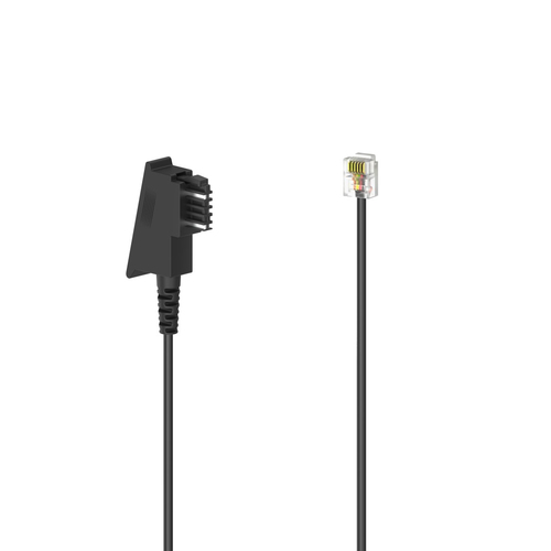 Product image: Hama 00201153 telephone cable 10 m Black