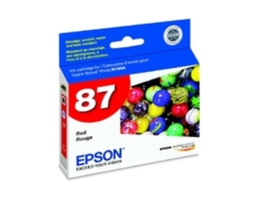 Epson T087720 Red Ink Cartridge