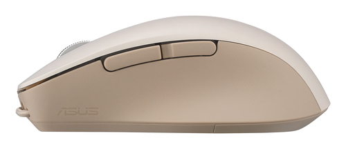 Asus SmartO MD200 Silent Plus Wireless Optical Mouse - Oat Milk, Cream - image 3