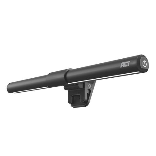 ACT Clip-on laptop  en monitor ledlamp, dimbaar, voeding via USB