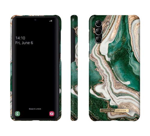 iDeal of Sweden Printed Case Galaxy S21Plus Golden Jade Marble – image 2