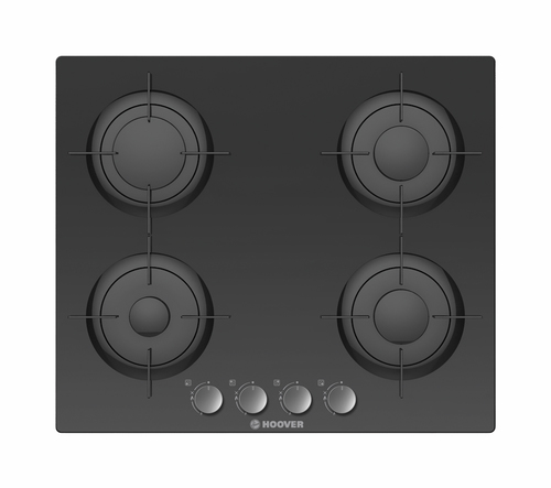 Hoover H-HOB 300 GAS HGV64SMB Black Built-in 4 zone(s)
