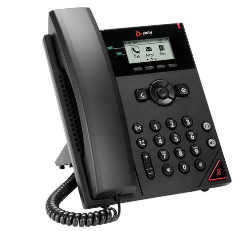 HP Poly VVX 150 2-Line IP Phone and PoE-enabled – image 2