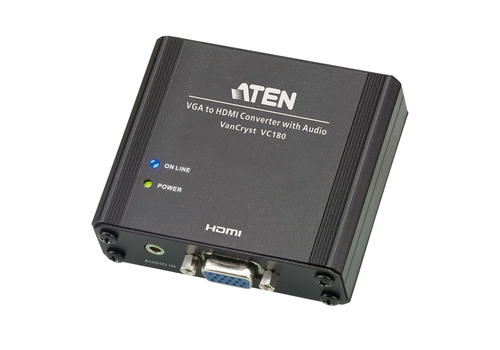 VGA TO HDMI CONVERTER WITH AUDIO