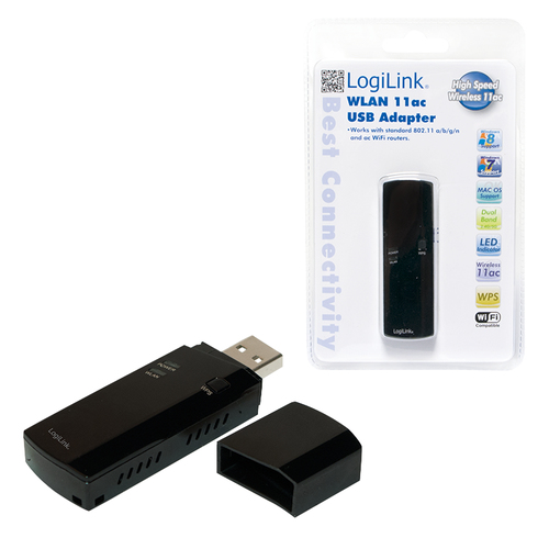 LogiLink WL-Adapter 11ac Draft Dual Band USB Adapter, afbeelding 3