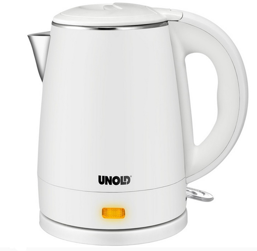 Unold 18320 elektriskās tējkanna 1 L 2200 W Balts