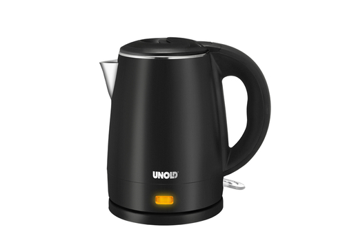 Unold Black elektriskās tējkanna 1 L 2200 W Melns
