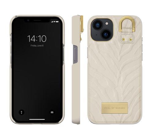 iDeal of Sweden Atelier Case iPhone 13 Ecru Zebra – image 2