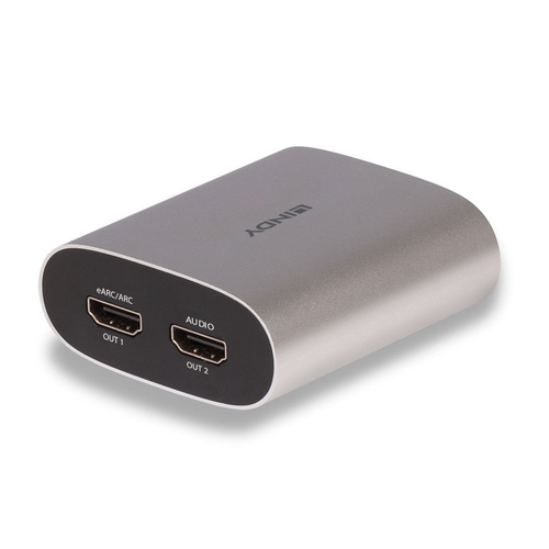 Lindy 38368 audio converter Black, Silver