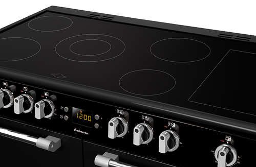 Leisure Cookmaster CK100C210K 100cm wide Electric Range Cooker with Ceramic Hob - Black - A/A Rated, Black - image 4