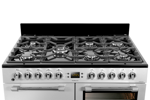 Leisure CK100F232S 100cm Wide Cookmaster Dual Fuel Range Cooker in Sil - image 5