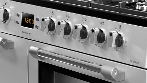 Leisure CK100F232S 100cm Wide Cookmaster Dual Fuel Range Cooker in Sil - image 4