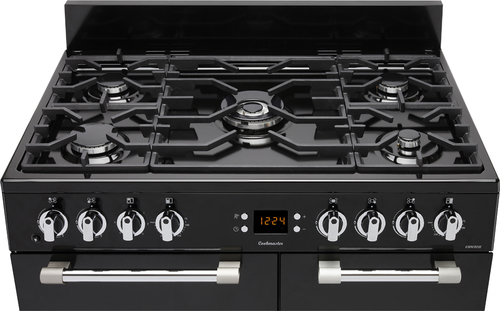 Leisure Cookmaster CK90F232K 90cm wide Dual Fuel Range Cooker with Gas Hob - Black - A/A Rated, Black - image 3