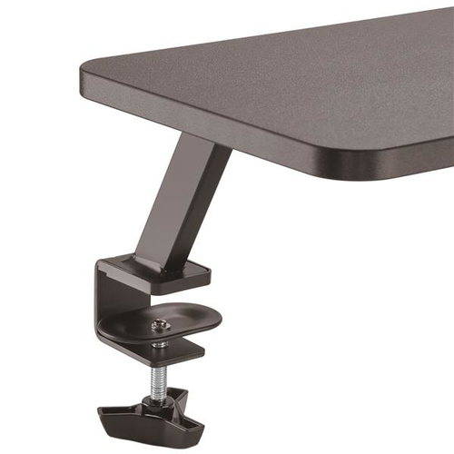 StarTech.com Monitor Riser Stand - Clamp-on Monitor Shelf for Desk - Extra Wide 25.6 (65 cm) For up to 34 Monitors - Black (MNRISERCLMP) Monteringssæt Monitor Op til 32 – billede 5