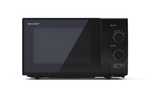 Sharp YC-GS01E-B микроволновая печь Черный Обычная (соло) микроволновая печь Столешница 20 L 700 W