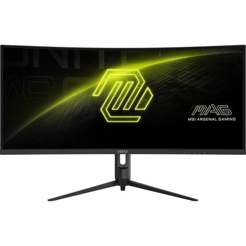 Msi Mag 342CQR E2 34" UltraWide Quad HD 180Hz Curved Gaming Monitor - Black - image 1