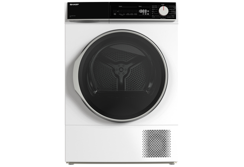 Sharp KD-NHB8S7GWD tumble dryer Freestanding Front-load