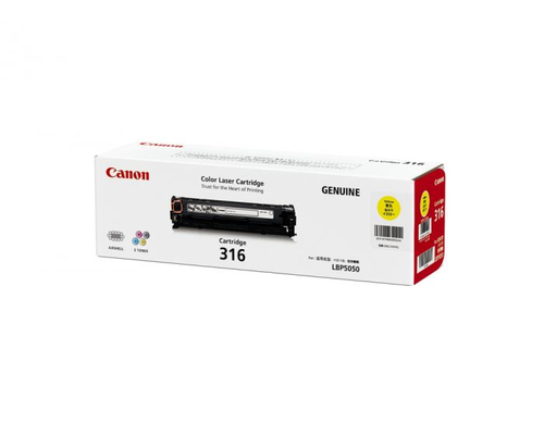 Canon 316 toner cartridge 1 pc(s) Original Yellow
