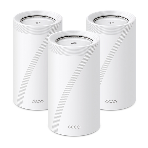 TP-Link Deco BE85 (3-Pack) Трехдиапазонный (2,4 ГГц / 5 ГГц / 6 ГГц) Wi-Fi 7 (802.11be) Белый 4 Внутренний