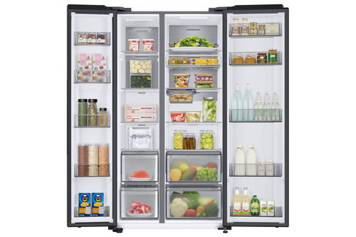 Samsung RS66DG815CB1EU American Style Fridge Freezer with SpaceMax™ Technology - Black DOI – image 2