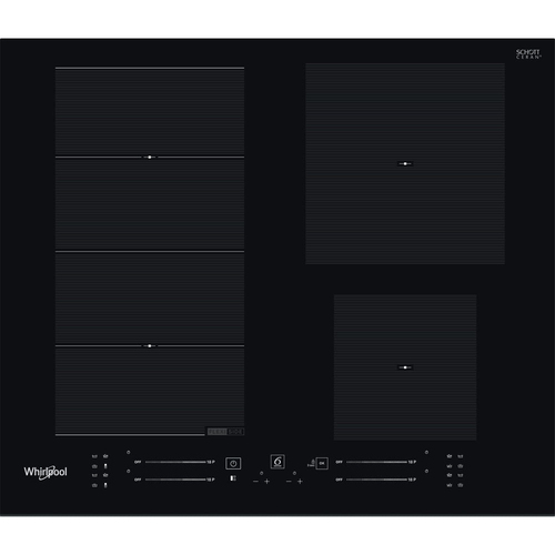 Whirlpool WF S4160 BF Черный Встроенный 59 cm Плита с зонами индукции 4 зона(ы)