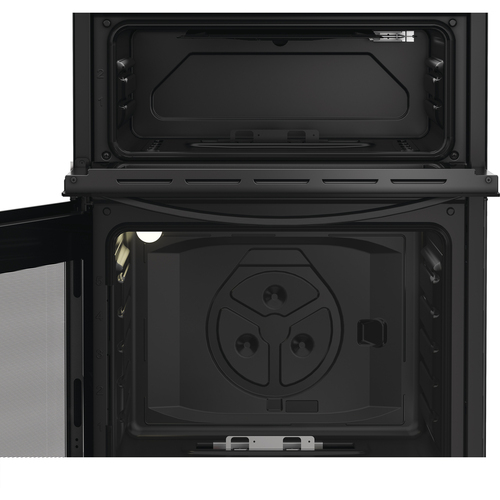 Indesit IDG6GB cooker Freestanding cooker Gas Black – image 5